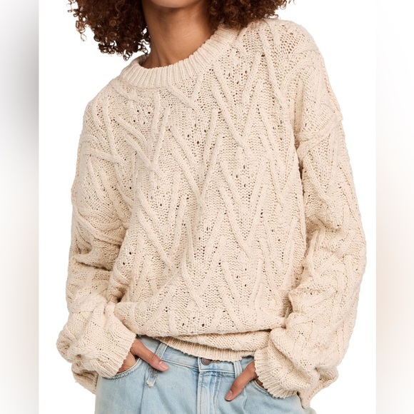 Free People Sweaters - Free People Women's Isla Cable Knit Sweater